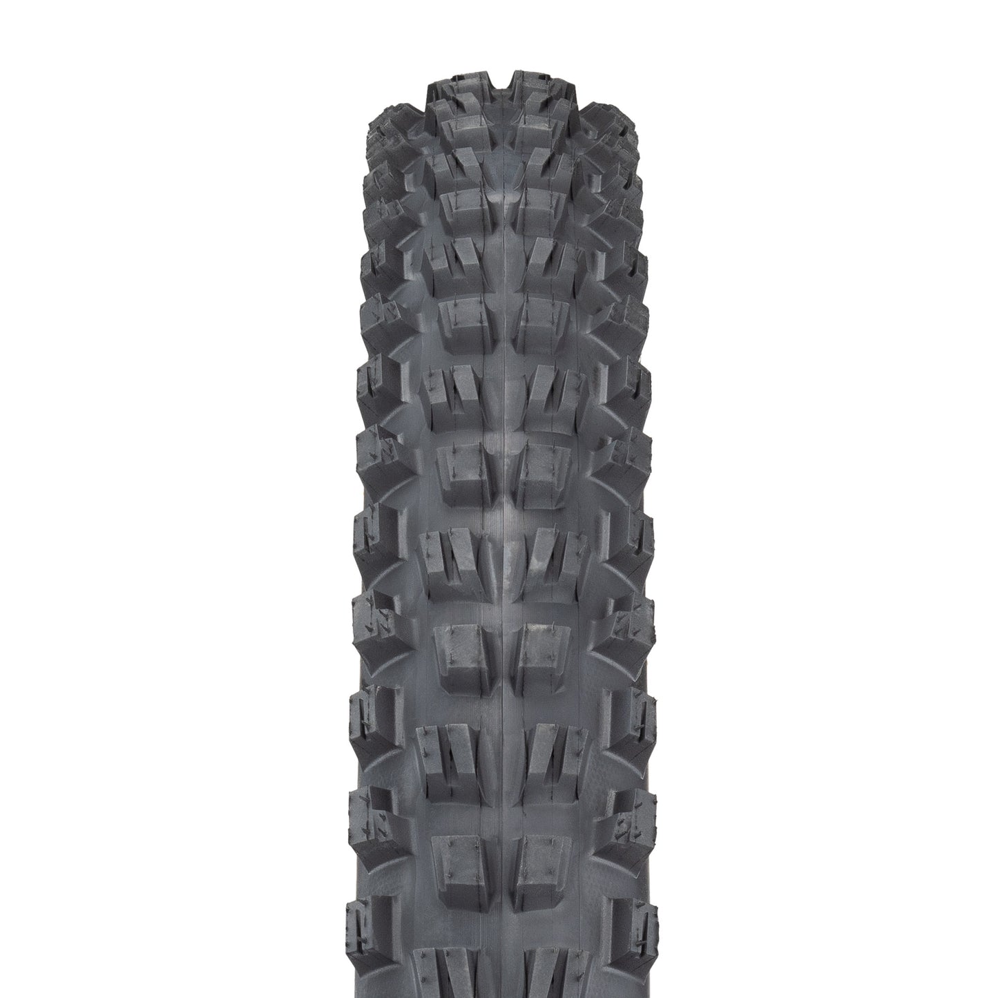 Teravail Kessel mountain bike tire straight on tread view