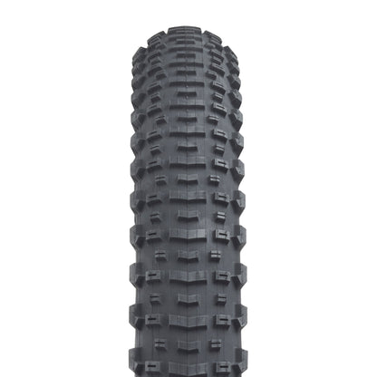 Teravail Oxbow tire straight on tread view