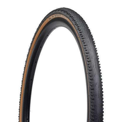 Teravail Updraft Gravel Tire three-quarter view showing tan sidewall